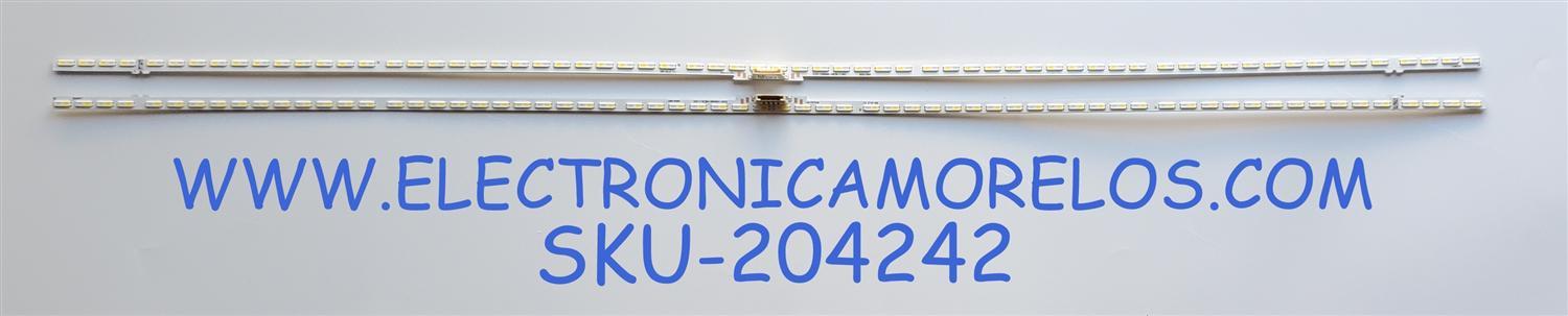 KIT DE LED'S PARA TV SAMSUNG ((2 PIEZAS)) NUMERO DE PARTE S1Q7-550SM0-R0 / PANEL CY-QA055FHHV2H / MODELO QN55LS03AAFXZA
